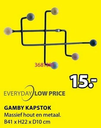 Gamby kapstok
