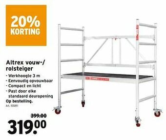 Altrex vouw-- rolsteiger