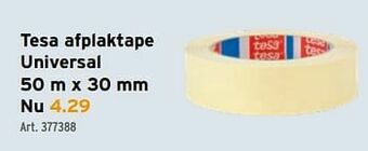 GAMMA Tesa afplaktape universal aanbieding
