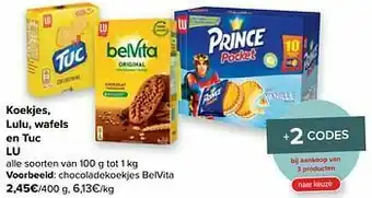 Lu chocoladekoekjes belvita