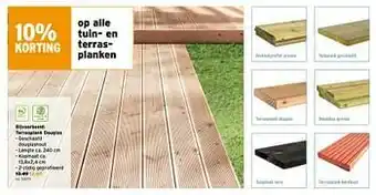 GAMMA Terrasplank douglas aanbieding