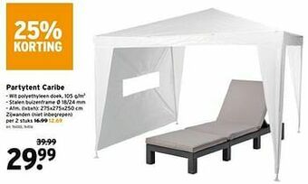 GAMMA Partytent caribe aanbieding