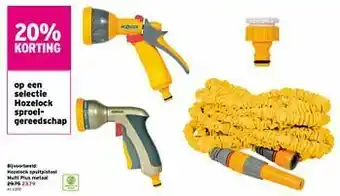 GAMMA Hozelock spuitpistool multi plus metaal aanbieding