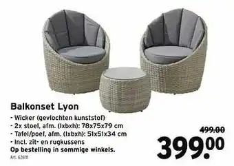Balkonset lyon