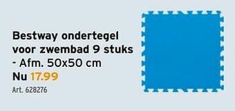 GAMMA Bestway ondertegel voor zwembad aanbieding