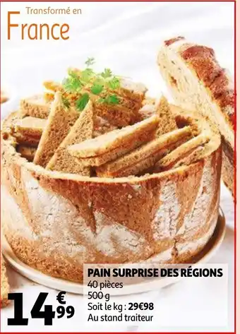 Auchan Pain Surprise Des Régions aanbieding