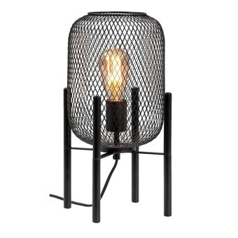 Leen Bakker Tafellamp meknes - zwart aanbieding