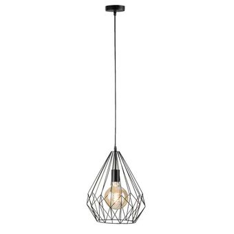 Leen Bakker Hanglamp marnix - zwart - 150xø30 cm aanbieding