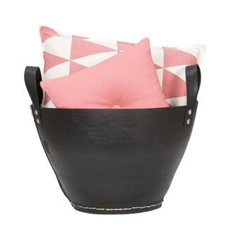 Leen Bakker Mand gijs - zwart - 29xø40 cm aanbieding