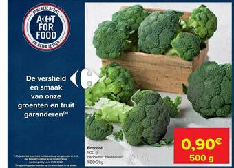 Carrefour Broccoli aanbieding