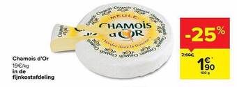 Carrefour Chamois d'or aanbieding