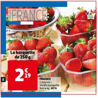 Auchan Fraises aanbieding