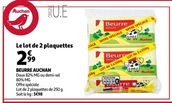 Beurre Auchan