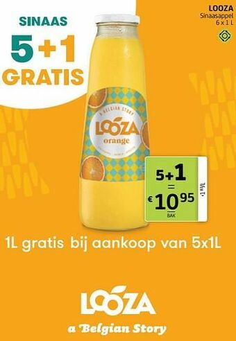 BelBev Looza sinaasappel aanbieding