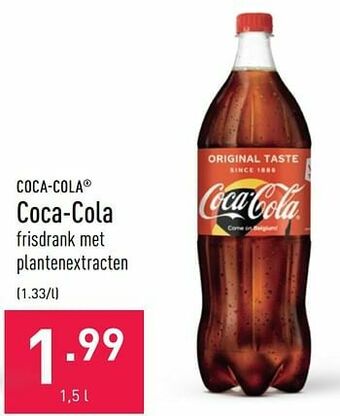 ALDI Coca-cola aanbieding