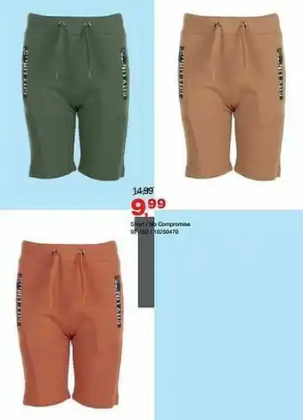 Bristol Short - no compromise aanbieding