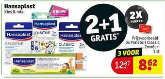 Kruidvat Hansaplast aanbieding