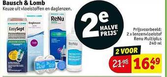 Kruidvat Bausch & Lomb 240ml aanbieding