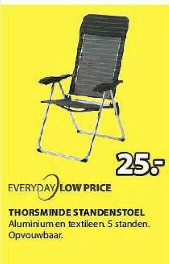 Jysk Thorsminde Standenstoel aanbieding