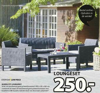 Jysk Marielyst Loungeset aanbieding