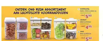 Euroshop Ontdek Ons Ruim Assortiment Aan Luchtdichte Voorraaddozen aanbieding