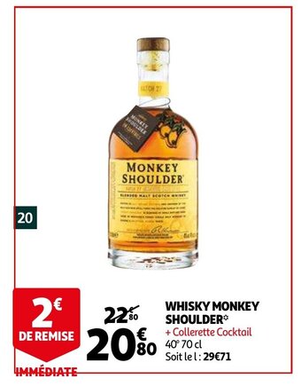 Whisky Monkey Shoulder