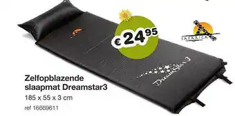 Zelfopblazende Slaapmat Dreamstar3