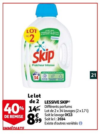 Auchan Lessive Skip aanbieding