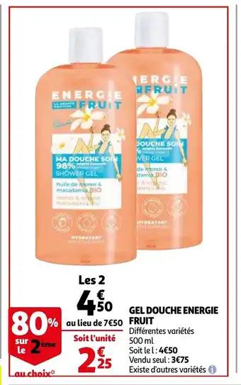Gel Douche Energie Fruit