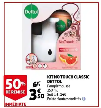 Kit No Touch Classic Dettol