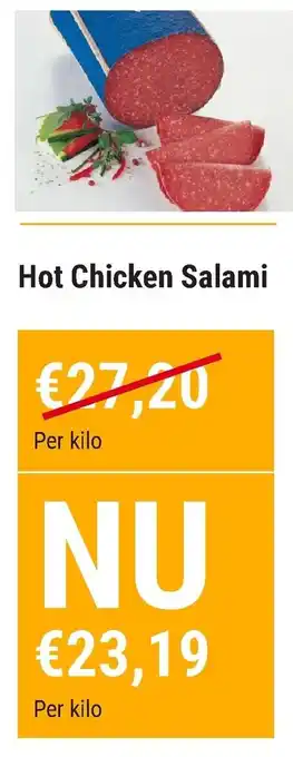 Hot Chicken Salami