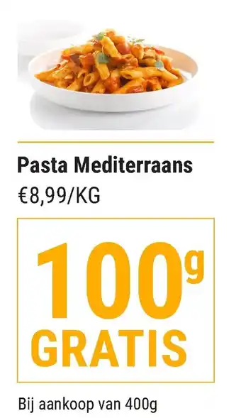 Pasta Mediterraans