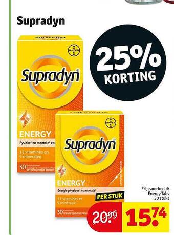 Kruidvat Supradyn aanbieding