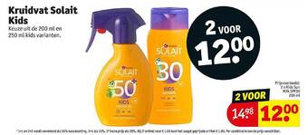 Kruidvat Kruidvat solait kids aanbieding