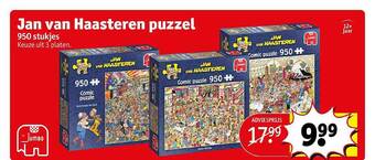 Kruidvat Jan van haasteren puzzel aanbieding