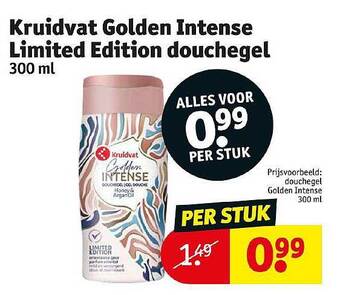 Kruidvat Kruidvat golden intense limited edition douchegel aanbieding