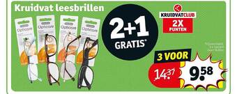 Kruidvat Kruidvat leesbrillen aanbieding