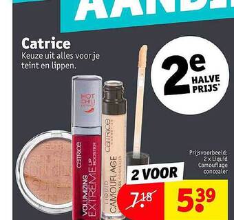 Kruidvat Catrice aanbieding