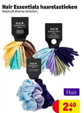 Hair essentials haarelastieken