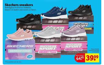 Kruidvat Skechers sneakers aanbieding