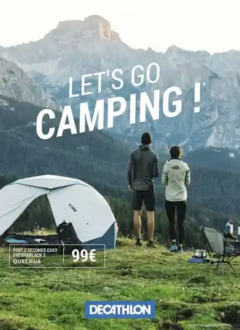 Decathlon Tent 2 Seconds Easy Quechua aanbieding