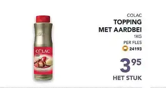 Colac Topping Met Aardbei