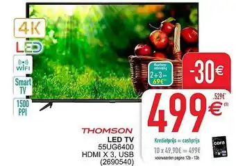 Cora Thomson Led Tv 55ug6400 aanbieding
