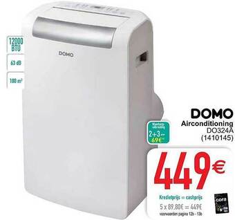 Cora Domo Airconditioning Do324a aanbieding