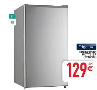 Cora Frigelux Tafelkoelkast Rott91st aanbieding