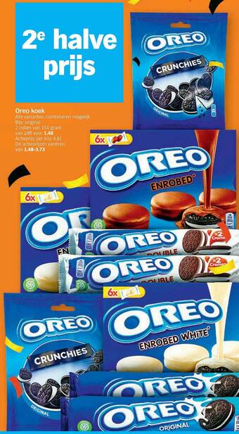 Albert Heijn Oreo Koek aanbieding