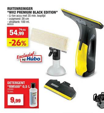 Hubo Ruitenreiniger aanbieding