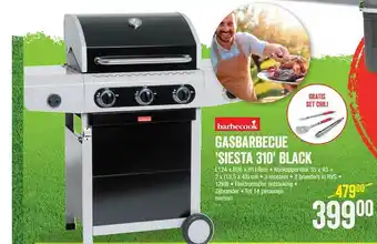 Barbecook Gasbarbecue 'siesta 310' Black