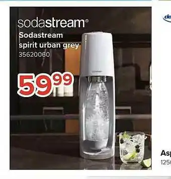 Euroshop Sodastream Spirit Urban Grey aanbieding