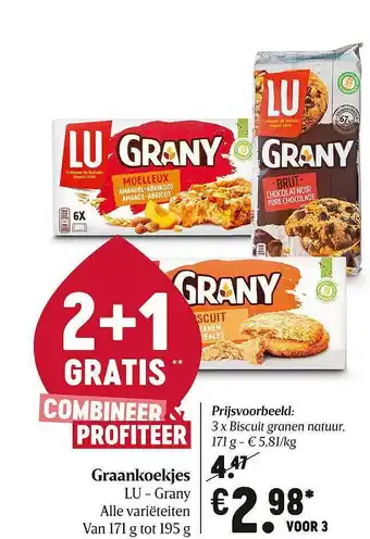 Graankoekjes Lu Grany